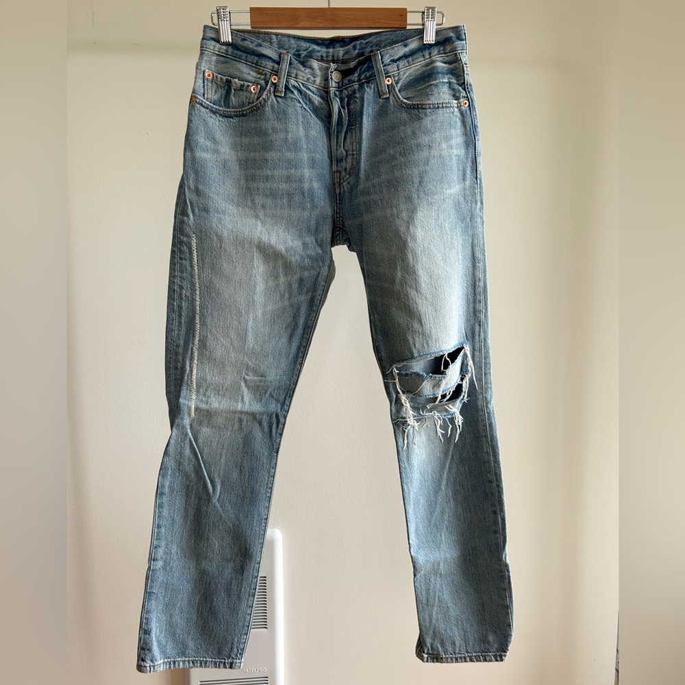 Levi’s 501 Original Fit Light Destroyed